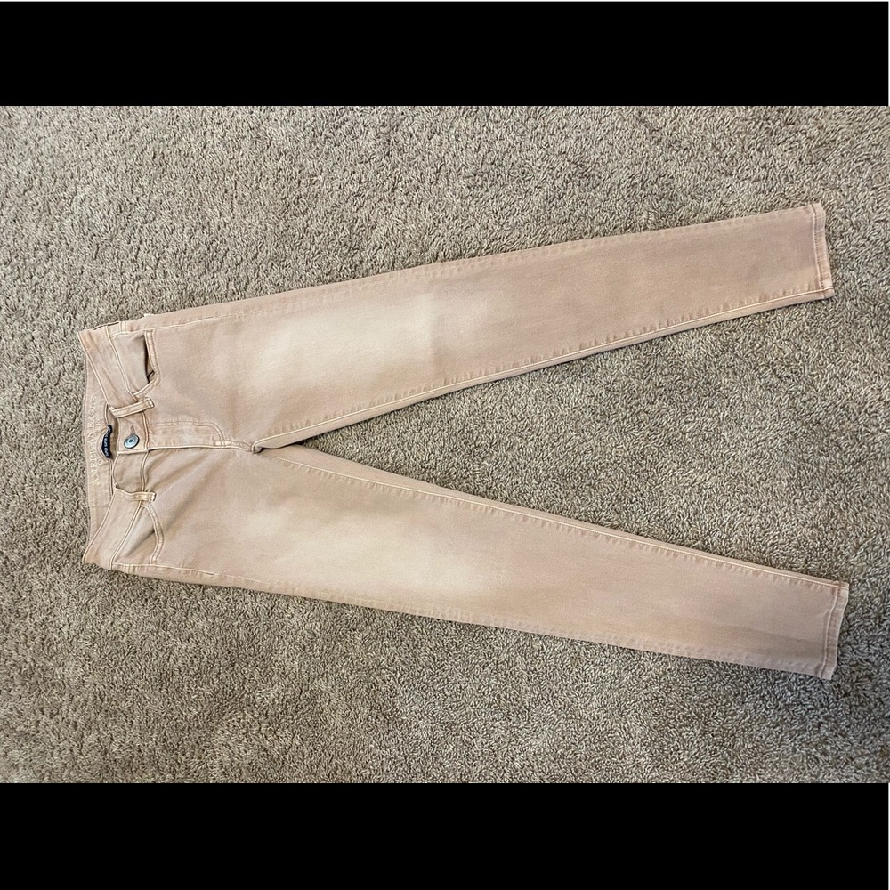 American Eagle Blush Skinny Jeans